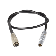 11 0709 12in 2 Pin Connector to 4 pin Hirose Cable