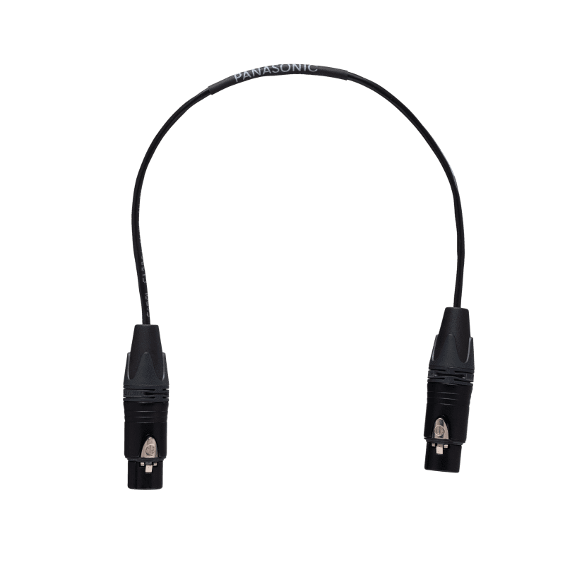 11 0874 XLR to XLR connector for Orbit PTZ TX 12in Cable Panasonic