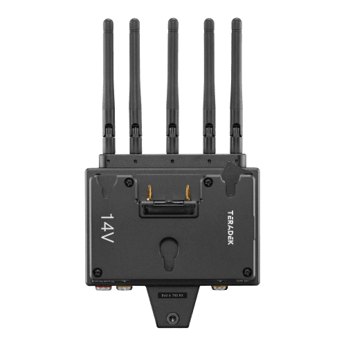 Teradek 10 2199 G7 Bolt 6 Monitor Module 750 RX Gold Mount Rear