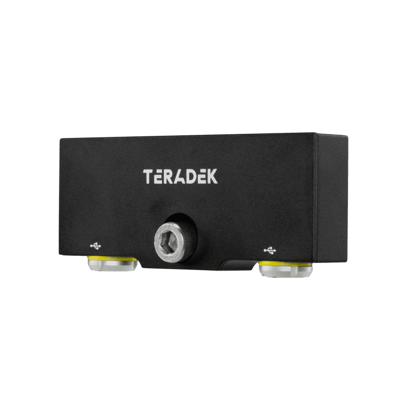 Teradek 11 0895 USB to 5pin Control Hub for Smart 7 Monitors Three Quarters