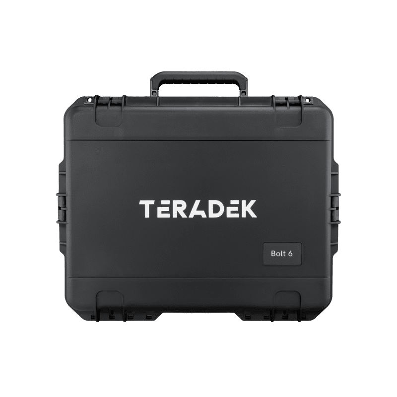 Teradek 11 0926 Teradek Case XL Bolt 6 LT TX4RX and Antenna Array Closed