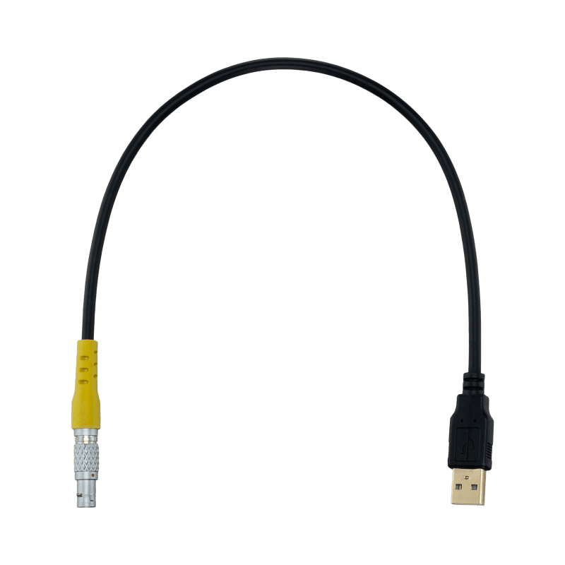 Teradek 11 1146 5pin to USB A Straight to Straight 12 inch Cable Top v2