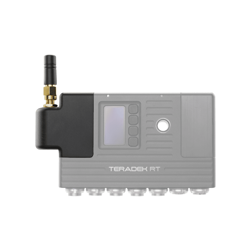 Teradek 11 1495 MDRX External Antenna Front Installed Low Opacity