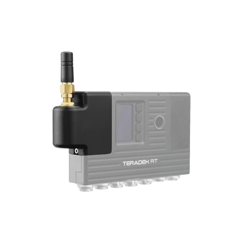 Teradek 11 1495 MDRX External Antenna Three Quarters Installed Low Opacity