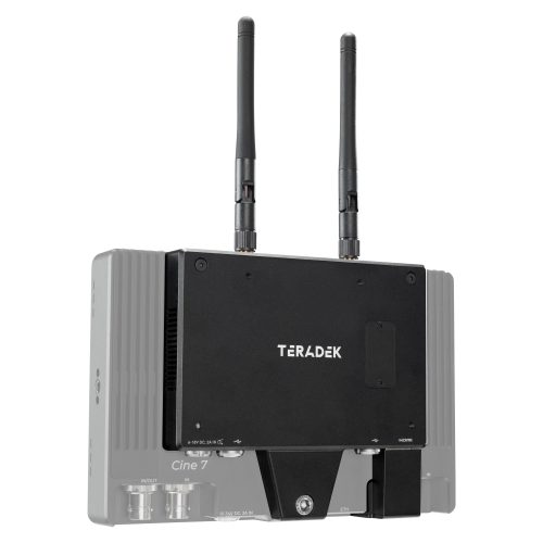 Teradek Bolt4KTransmitterMonitorModule ThreeQuarters Installed LowOpacity 0366ef56 d56e 4e2e bdca d20f5035b2a2